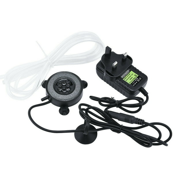 Methold Enchufe de EE. UU., luz LED para acuario IP68, pecera impermeable, lámpara subacuática colorida, herramienta de iluminación de paisajismo para Luces de acuario Methold PT004161-00