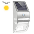 thumbnail image 1 of Luces solares con sensor de movimiento de acero inoxidable, decorativas para exteriores, luces LED de seguridad con energía solar, impermeables para puerta de entrada, patio, terraza, jardín, cerca,, 1 of 8