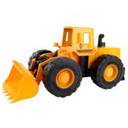 Mighty Wheels: 16 Mega Front Loader - Construction Toy Vehicle, Realistic Lever Operated Bucket, Dig & Scoop, Durable Indoor-Outdoor Play, Kids 3+