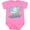 Raspberry, variant on Inktastic Out of This World Little Sister Cute Alien in Outer Space Girls Baby Bodysuit