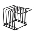 thumbnail image 3 of Cutting Board Stand Pots Pan Lids Organizer Metal Drying Rack Suitable for Compact Kitchens, 3 of 9
