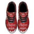 thumbnail image 2 of We Wish You a Merry ChriStas and Happy New Year Shoes Sneakers Black Size 4.5, 2 of 7