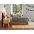 thumbnail image 5 of AFI Lylah Twin Wood Platform Bed with Panel Footboard and Twin Trundle, Light Toffee, 5 of 16