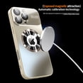 thumbnail image 5 of New Titanium Metallic Luxury Matte Case For iPhone 16 15 14 13 12 11 Pro Max Plus For Magsafe Glass Lens Camera Protection Cover, 5 of 5