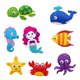thumbnail image 1 of Minnieouse Kit de costura de fieltro manualidades DIY arte de costura educativo animales marinos Disfraces de disfraces Animales marinos, 1 of 1