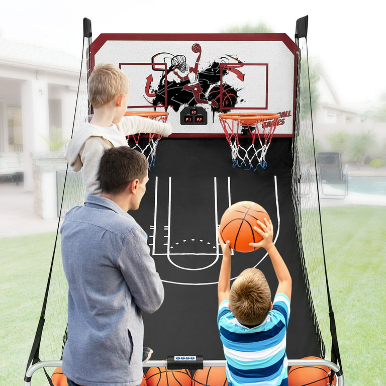 Buy Arcade Basketball Game 2-Player Basketball System Electronic Scoring  Sports Indoor Exercise Online  . Description: Would you like to  play electronic basketball games at home? Just try our basketball arcade  game!