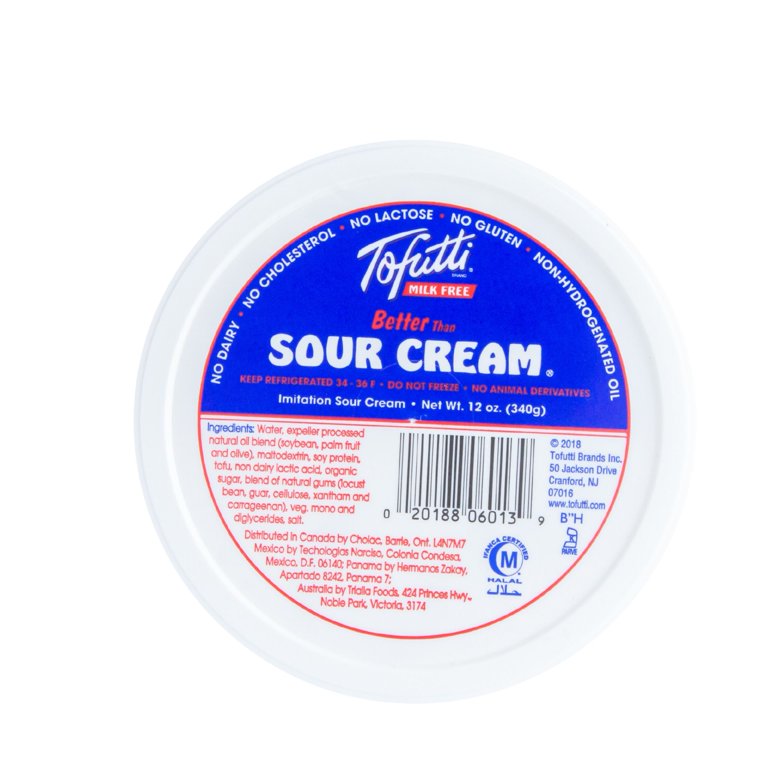 Vegan Sour Cream (Nut-free, Soy-free, Dairy-free) - My Pure Plants