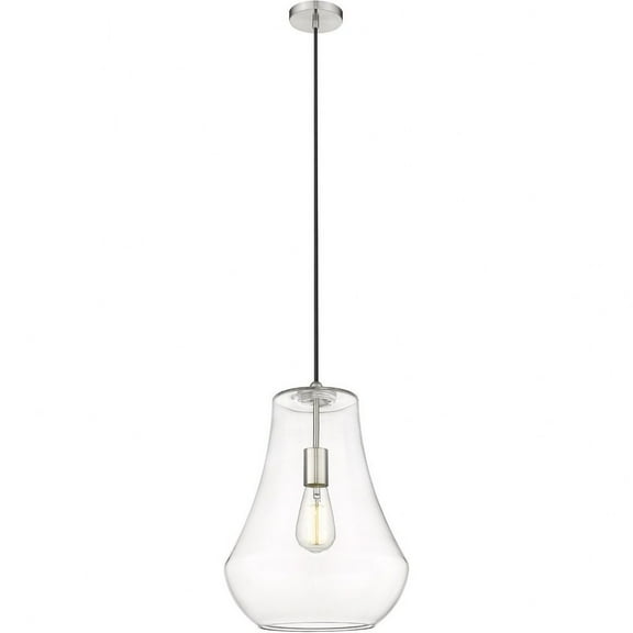 491-1P-SN-G572-12 Innovations Lighting Fairfield - 1 Light Mini Pendant In Industrial Style-16 Inches Tall and 11.75 Inches Wide-Brushed Satin Nickel
