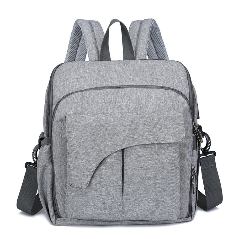Waterproof Large Baby Nappy Changing Bags Diaper Bag with Bottle Holder