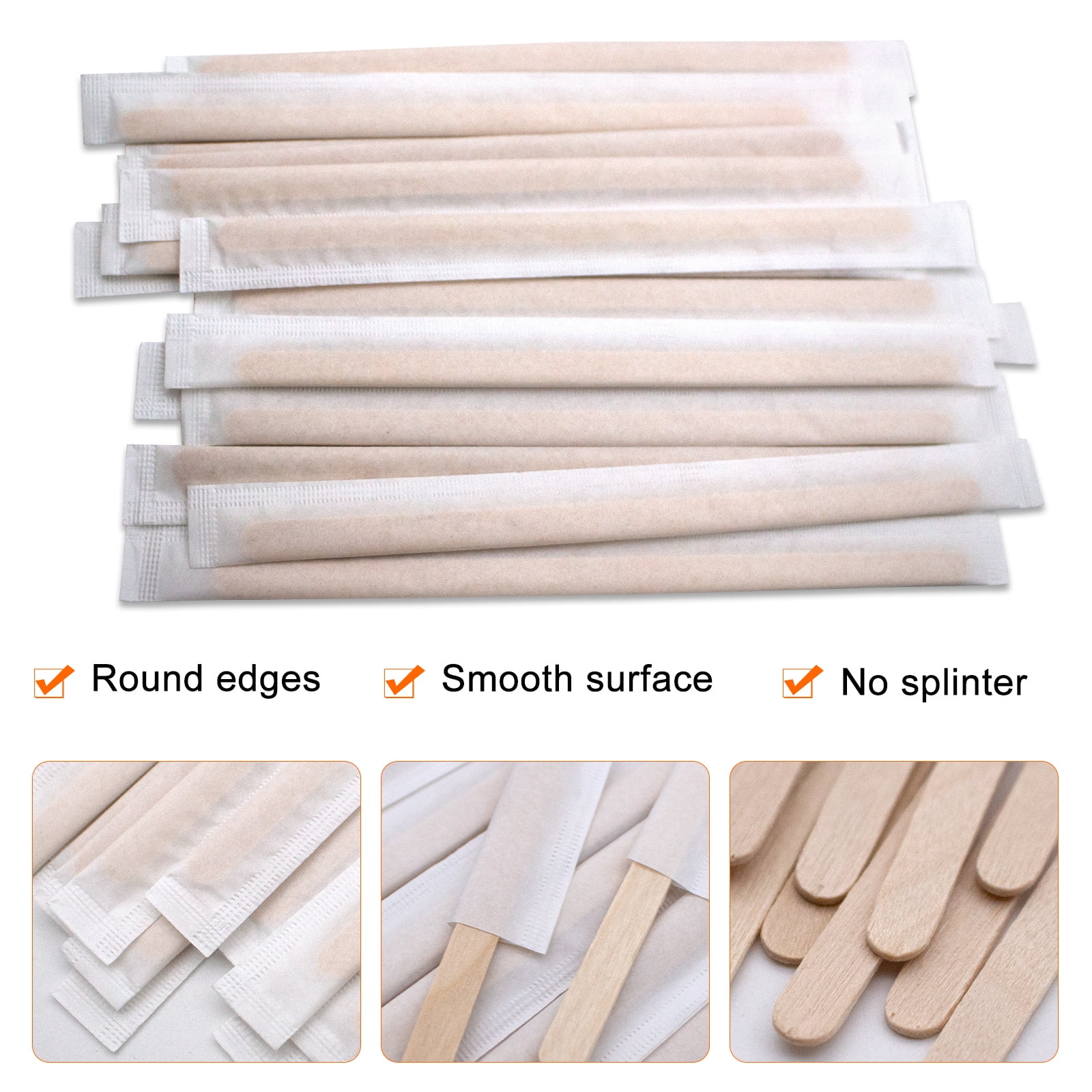Wooden Coffee stirrers For Hot drinks 5.5'' / 7'' Buy up to 10,000 pcs