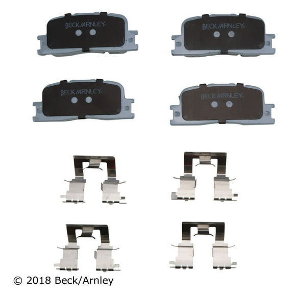 BeckArnley 085-6659 Premium Asm Pads W / Hardware