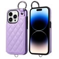 thumbnail image 1 of iPhone 14 PRO Case ,Card Slots Leather Wrist Strap Phone Cover for iPhone 14 PRO, 1 of 5