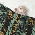 thumbnail image 2 of Pofeuu Lilies Flowers Print Puppy Blanket,Dog Blankets,Pet Blanket Cozy Cat Blankets for Indoor Cats, Fuzzy Pet Blanket for Kitten Doggy Dog Blankets-Medium, 2 of 8