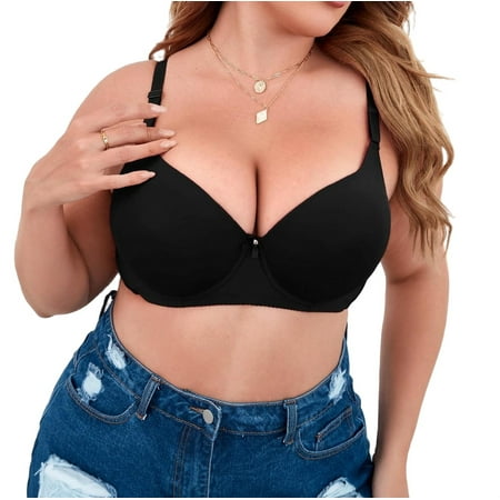 

A Piece Black Plus Size Bras & Bralettes (Women s)