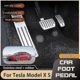 thumbnail image 2 of Car Foot Pedals For Tesla Model X S 2015 2016 2017 2018 2019 2020 2022 Stainless Steel Accelerator Brake No Drilling Pedal, 2 of 4