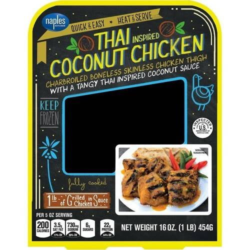 Naples Kitchen Thai Coconut Chicken, 16 oz Walmart Inventory Checker