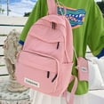 thumbnail image 3 of Cartoon Alphabet Student Backpack Casual Large Capacity Travel 2 Piece Set, 3 of 5