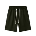 thumbnail image 2 of Men's Casual Shorts Drawstring Summer Beach Stretch Golf Shorts with Pockets, 2 of 5