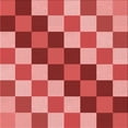 thumbnail image 1 of Ahgly Company Machine Washable Indoor Square Transitional Red Area Rugs, 7' Square, 1 of 7