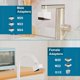 thumbnail image 4 of Adaptador de Grifo Sin Contacto, Adaptador de Sensor de Movimiento Inteligente para Grifo de Baño de Cocina, Adaptador de Grifo con Sensor Automático -T01, 4 of 5