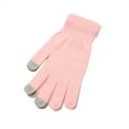 thumbnail image 2 of Hot Sales Cold Weather Gloves GIJNRIUIUA Under $3 Knitted Cold Proof Plush Thickened Christmas Gloves Pink Gloves & Mittens, 2 of 3