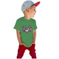 thumbnail image 5 of iTNHFP Vêtements pour Filles Thème Jour de l'Indépendance Impression Mode Partie Imprimée Manches Courtes Col Rond T-Shirt Hauts, 5 of 5
