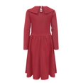 thumbnail image 5 of DISNIMO Red Christmas Santa Claus Dress for Girls Long Sleeve Midi Dress Kids 9-10 Dresses Children Dresses for Girls Soft Dress for Girls Casual Midi Dress for Kids Collar Dress Girls Long Sleeve, 5 of 7