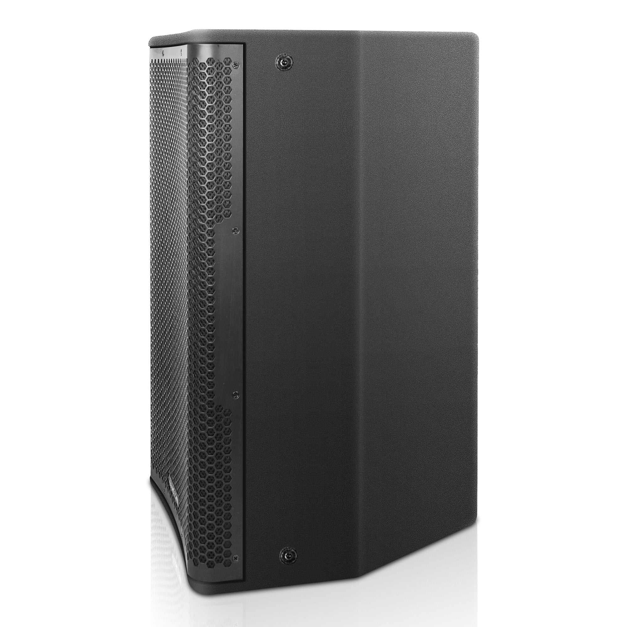 Sound Town Oberon Series 12" 1200W Powered PA/DJ Speaker with 2-Channel Mixer and Onboard DSP, TWS Bluetooth, Plywood, Black (OBERON-112PW)