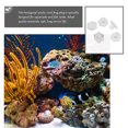 thumbnail image 3 of Shisuyan Fish Tank Accessories Acrylic Button Coral SPS Support 5Pcs 1.2x1.2x0.8in, 3 of 8