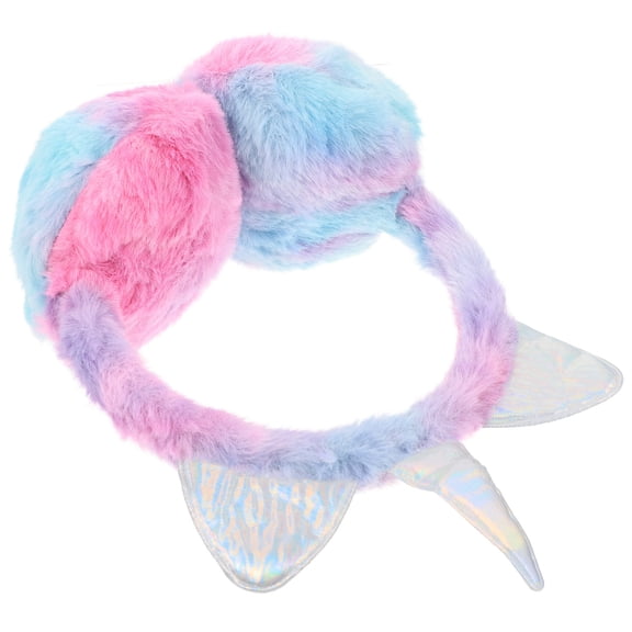 OATIPHO Winter Plush Ear Cover Violet Soft Ear Warmer for Cold Weather