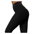 thumbnail image 3 of SAYFUT Women's High Waist Yoga Pants Tummy Control Workout Ruched Butt Lifting Stretchy Leggings Textured Booty Tights, 3 of 6