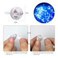 thumbnail image 2 of Globo de luz LED Aogist, redondo, azul, 100 unidades, para fiestas y eventos, 2 of 6