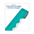 thumbnail image 6 of Rolled Scalloped Borders, 2.25" x 65 ft, Teal | Bundle of 10 Each, 6 of 7