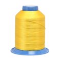 thumbnail image 1 of Uxcell 1312 Yards 210D/0.32mm/0.01'' Extra Strong Bonded Polyester Thread (Lemon Yellow), 1 of 6
