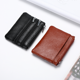 thumbnail image 4 of Monedero de piel auténtica, bolso multifuncional para llaves, tarjetero, bolso de mano corto, bolso para llaves, cartera pequeña para mujer, 4 of 5