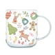 thumbnail image 2 of Taza de cristal navideña Macarena vajilla duradera 450ml Estilo B, 2 of 8