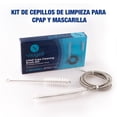 thumbnail image 2 of Juego de cepillos para limpieza de tubos, mangueras y Máscaras de CPAP Snugell Limpiador flexible de 84 pulgadas y Cepillos para polvo de 7 pulgadas, 2 of 5