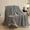White #5, variant on Velvet Throw Blanket or Fleece Sofa Cover | Cozy Soft Indoor Blanket for Warmth | Decorative Plush Blanket for Couch or Bed | Lightweight Travel Wrap for Home