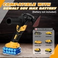 thumbnail image 3 of No Battery |   Cordless Oscillating Multi-Tool Compatible with DeWalt 20V  Batteries, Brushless Motor (6000-20000 OPM), 6-Speed, 4 °   Swing Angle, 23-Piece Accessory Kit for , Cutting & Scraping, 3 of 6