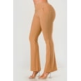 thumbnail image 4 of Tummy Control Butt Sculpting Flare Pants With Pockets - Chipmunk, 4 of 6