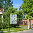 thumbnail image 6 of Easygdp Building Truck Garden Flag Yard Flag Welcome Flag, Double-Sided, Weather Resistant for Outdoor Decor - 12.5"x18", 6 of 9