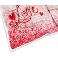 thumbnail image 5 of Valentines Throw Blanket, Valentine''s Day Red Pink Blankets and Throws, Romantic Flamingo Hearts Super Soft Warm Cozy Flannel Blankets for Bed Couch Sofa, 50 x 60 Inches, 5 of 6