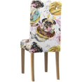thumbnail image 4 of ABPHQTO Funda protectora para silla con diseño de acuarela de perrito bonito, funda protectora para asiento para comedor, Hotel, fiesta de boda, juego de 6, 4 of 4
