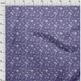 thumbnail image 4 of oneOone Cotton Jersey Purple Fabric Beach Hawaii Conversational Dress Material Fabric Print Fabric By The Yard 58 Inch Wide, 4 of 4