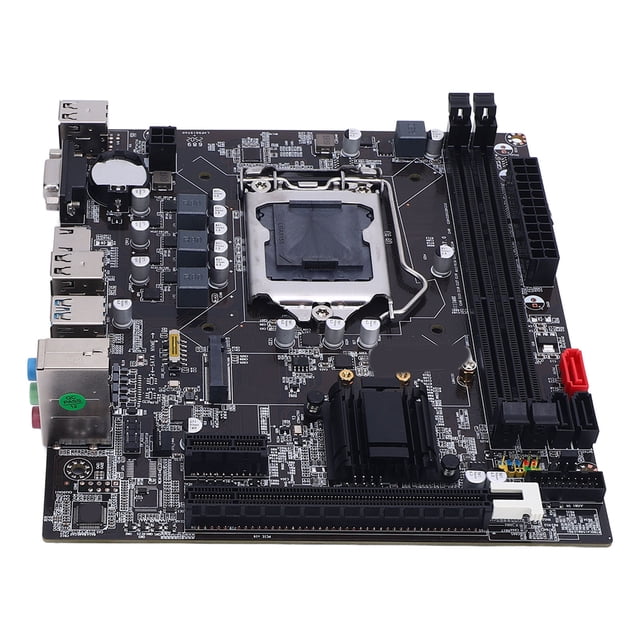Computer Motherboard, B75 Motherboard USB2.0 3.0 DDR3 Memory for LGA 1155 for Core I3 I5 I7