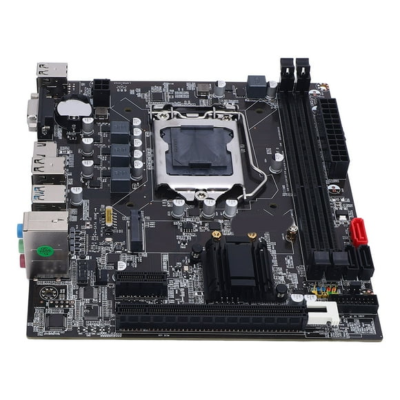 Computer Motherboard, B75 Motherboard Dual Channel 2x8GB for LGA 1155