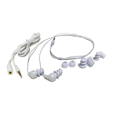 Swimbuds Short Cord Waterproof Headphones by Underwater (Best Underwater Headphones For Swimming)