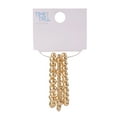 thumbnail image 4 of Time and Tru Adult Female Gold-Tone Textured Cast 3pc Stretch Bracelet Set, 4 of 4