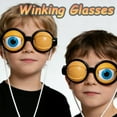 thumbnail image 4 of Winking Eye Glasses，2026 New Fun and Dynamic Crazy Glasses, Perfect for Performances and Parties, Pranks, Party Jokes, and Cosplay, 4 of 8