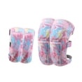 thumbnail image 2 of Niños las almohadillas de de codo Gear protectores de protección transpirable patinaje de patinaje de patinaje de patinaje portátiles y niñas Rosa, 2 of 8